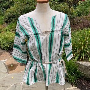 Marni top with stripes 42 Italian 6 US